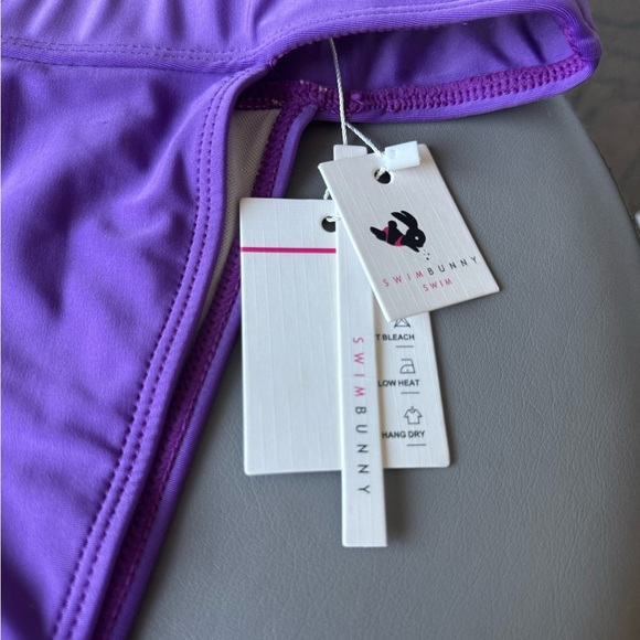 Swim Bunny Purple Bikini Bottom Size Large - Picture 2 of 4